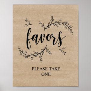 Póster Firma de favores de matrimonio ruso