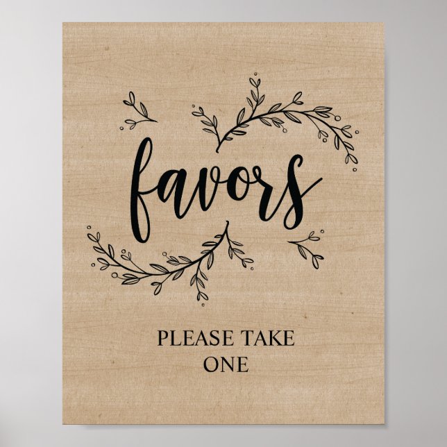 Póster Firma de favores de matrimonio ruso (Frente)