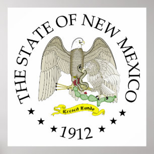 Póster Firma de Nuevo México