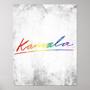 Póster Firma del orgullo de Kamala
