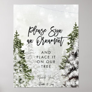 Póster firmar un poster de vacaciones de navidades de hon