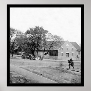 Póster First African Church in Richmond, VA 1865
