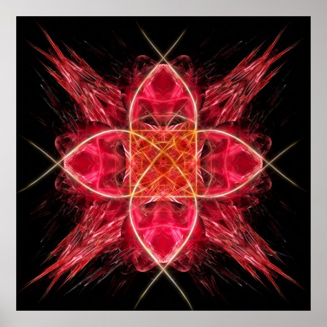 Póster First Chakra - Muladhara - Soporte de raíz (Frente)