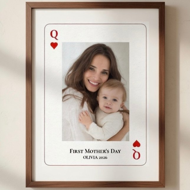 Póster First Mother’s Day Personalized Photo  (Subido por el creador)