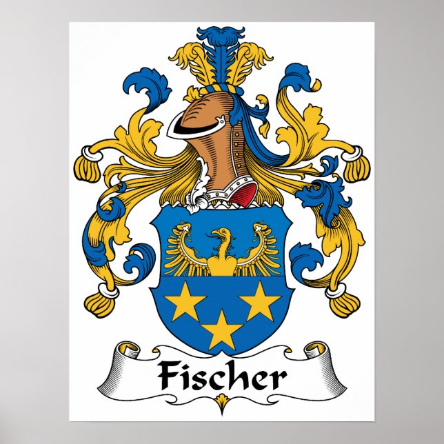 Póster Fischer Family Crest (Frente)