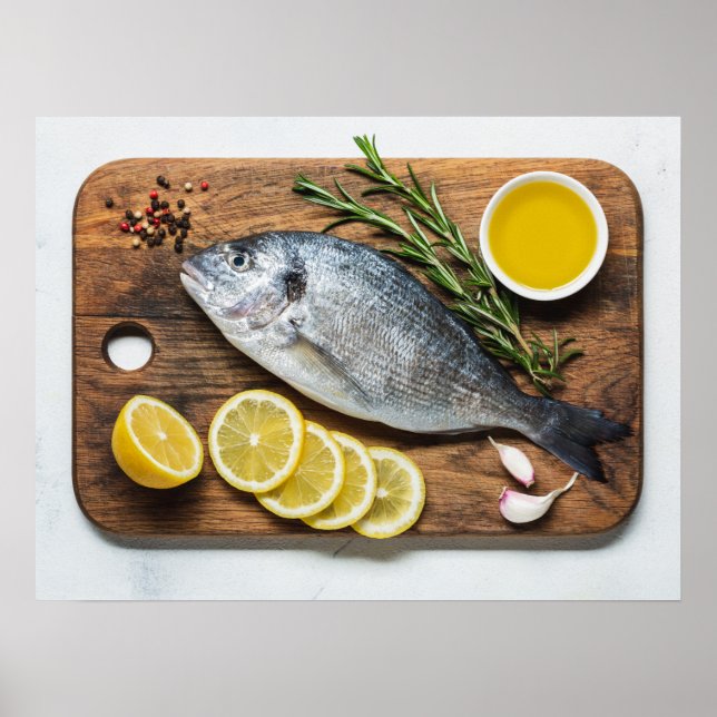 Póster Fish Dorado (Frente)