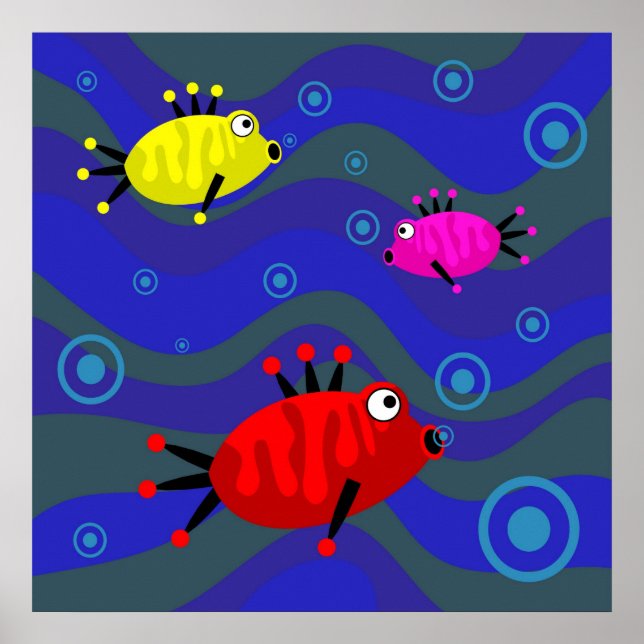 Póster Fish Funky (Frente)