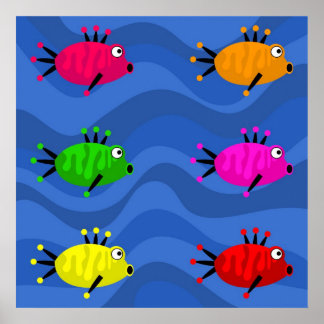 Póster Fish Funky