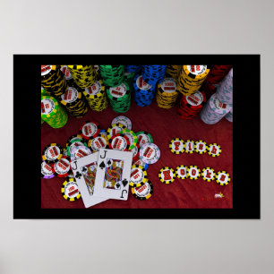 Póster Fish Hooks - Big Slick Poker Poster