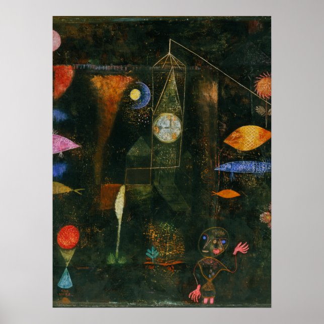 Póster Fish Magic - Paul Klee (Frente)