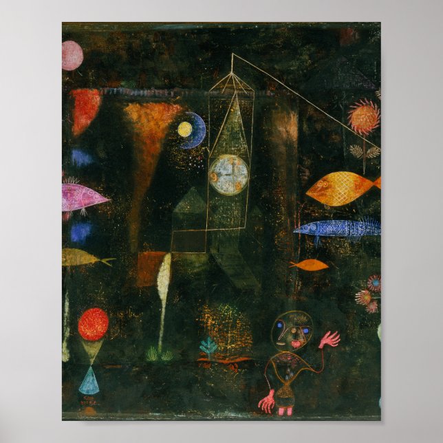 Póster Fish Magic - Paul Klee (Frente)