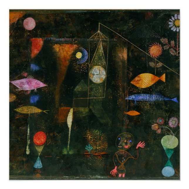 Póster Fish Magic - Paul Klee (Anverso)