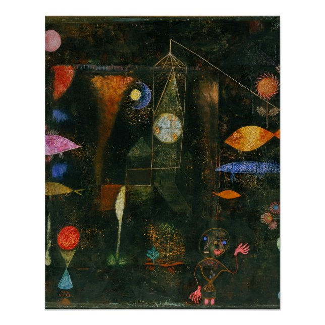 Póster Fish Magic - Paul Klee (Anverso)