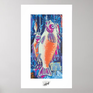 Póster Fish Monger