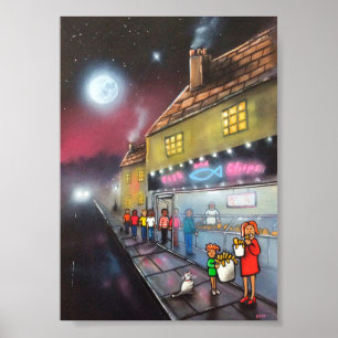 Póster Fish ‘n chips