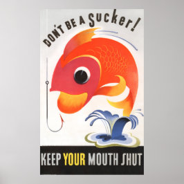 Póster Fish Sucker