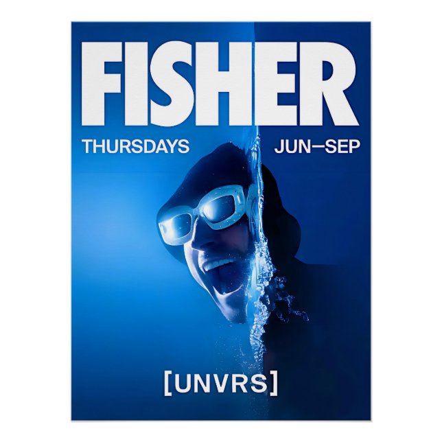 Póster Fisher - [UNVRS]  (Anverso)