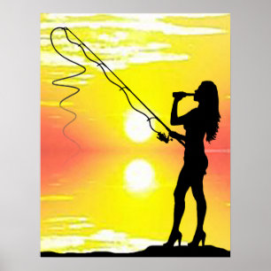 Póster Fishermans Dream Chica