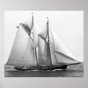 Póster Fishing Schooner