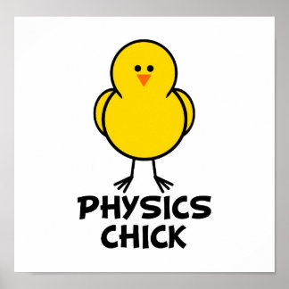Póster Física Chick