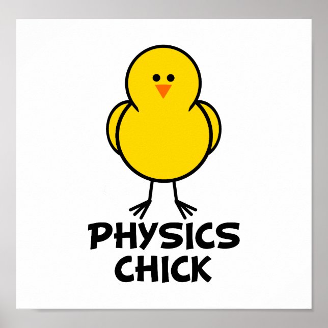 Póster Física Chick (Frente)