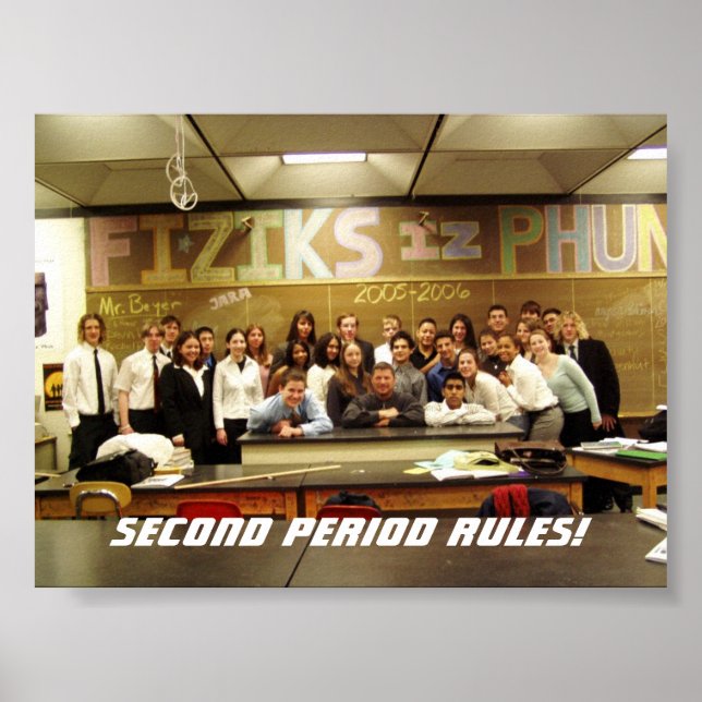 Póster Física de los Regentes (Frente)