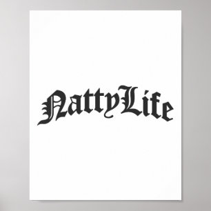 Póster Fisicoculturismo Natural Todo Natty Life Gym