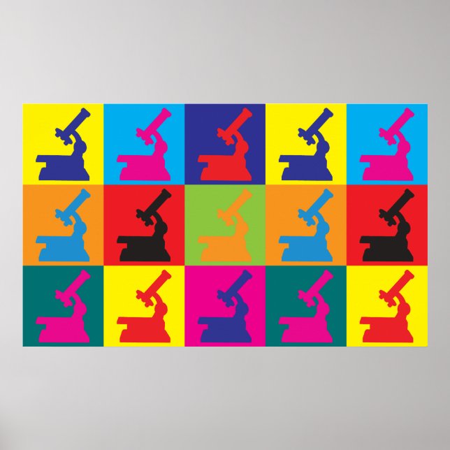 Póster Físiología Pop Art (Frente)