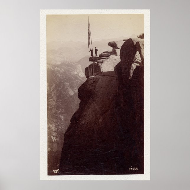 Póster Fiske Glacier Pt. Yosemite 1870 (Frente)