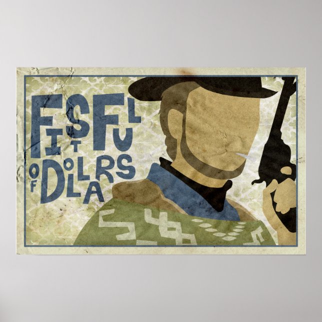 Póster Fistful of Dollars (Frente)