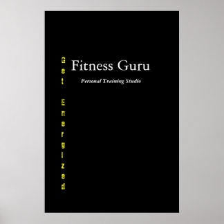 Póster Fitness Guru