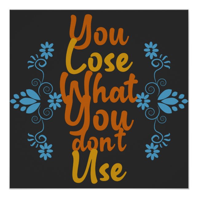 Póster Fitness y presupuesto de gimnasia (Anverso)