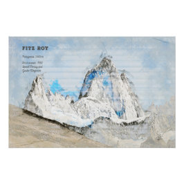 Póster Fitz Roy