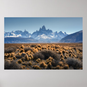 Póster Fitz Roy, Patagonia, Argentina