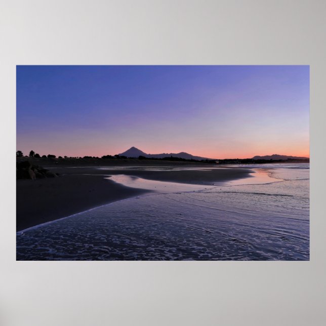 Póster Fitzroy Beach Sunset (Frente)