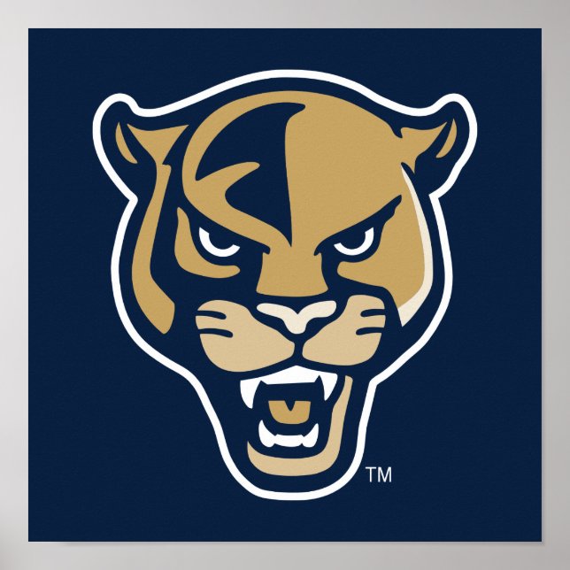 Póster FIU Panther Head (Frente)