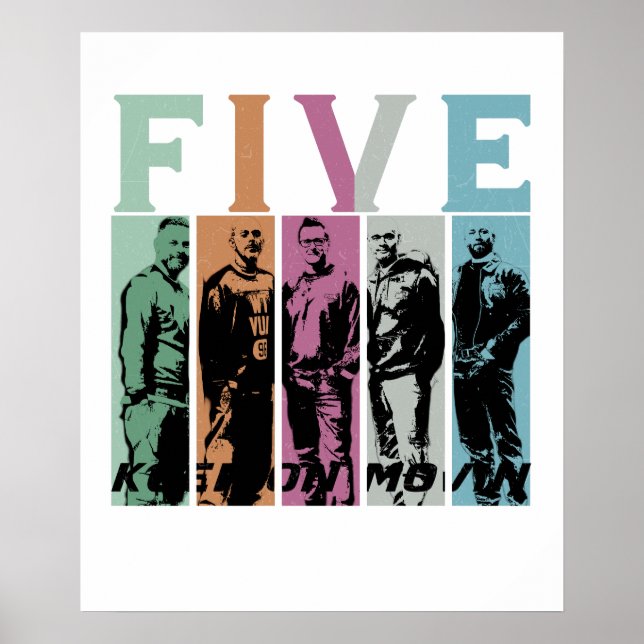 Póster Five  (Frente)