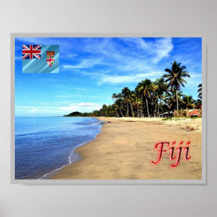 Póster Fiyi - Playa -