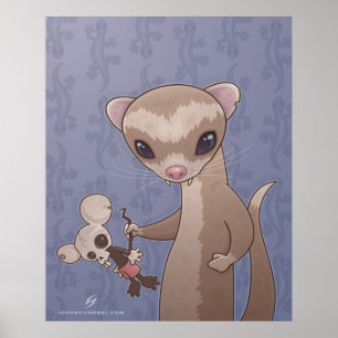 Póster Fizzy El Ferret