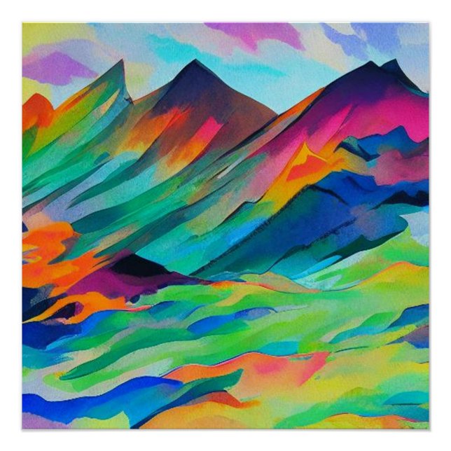 Póster Fjellandskap 9 (Anverso)