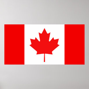 Póster Flag of Canada Poster