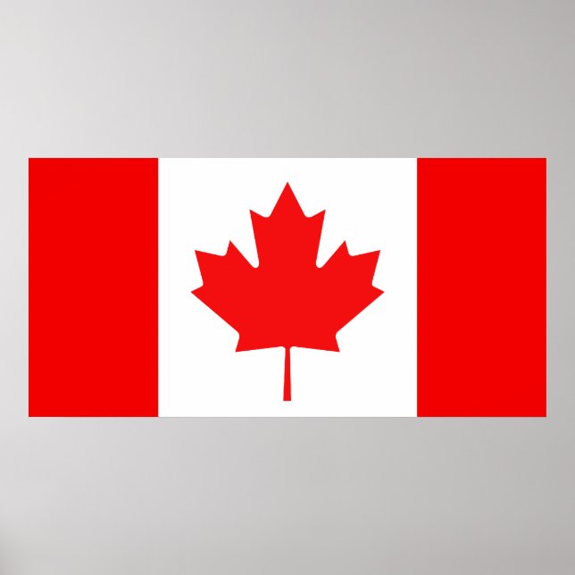 Póster Flag of Canada Poster (Frente)
