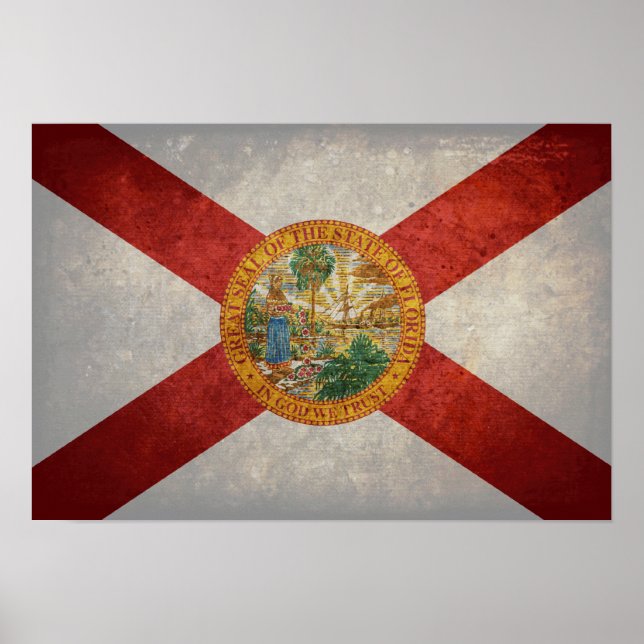Póster Flag of Florida (Frente)