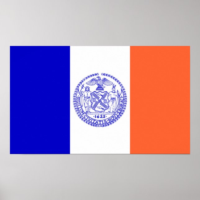 Póster FLag of New York City (Frente)