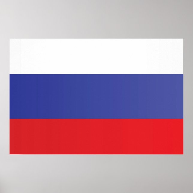 Póster Flag of Russia (Frente)