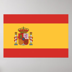 Póster Flag of Spain