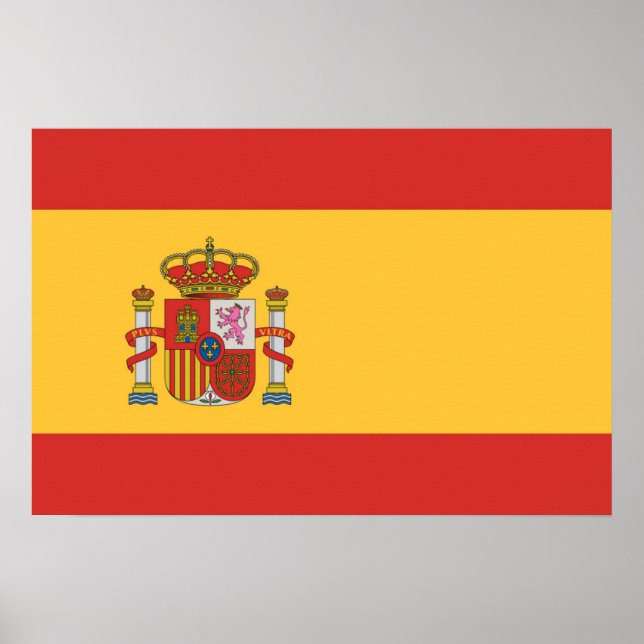 Póster Flag of Spain (Frente)