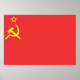 Póster Flag USSR