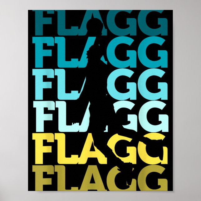 Póster Flaging Basketball Inspire Deportes de fans (Frente)