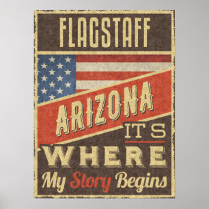 Póster Flagstaff Arizona